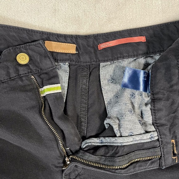 Pilcro Anthropologie Women's Pants Wide Leg Baggy Flowy Minimalist 31 Black - Picture 2 of 9